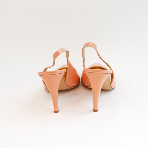J. Crew Round Toe Slingback Pumps Size 9.5 Purchased from Katherine Heigl Closet - Picture 6 of 7